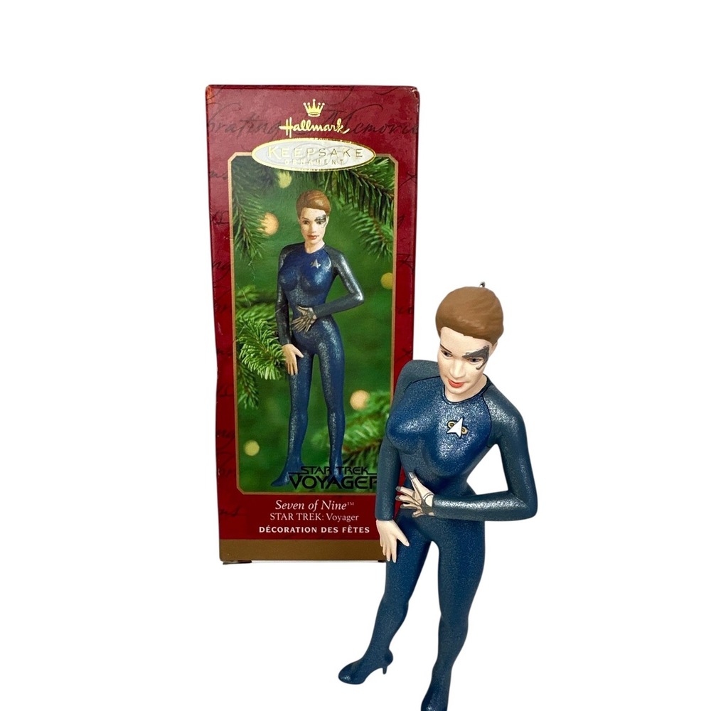 Hallmark Keepsake 2000 Star Trek Voyager Seven of Nine Ornament with Box